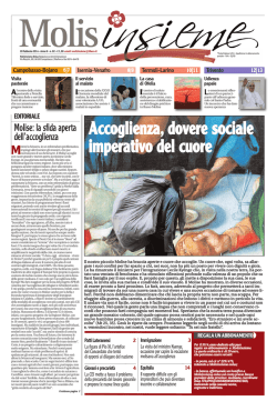 Molisinsieme N&deg; 03 - 2014 - Diocesi di Isernia