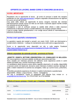 offerte_sito_03 09 2014 - Informagiovani Recanati