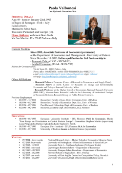 Curriculum Vitae [PDF]