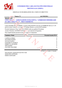 73 unica scarl assegnazione suolo ditta andreozzi