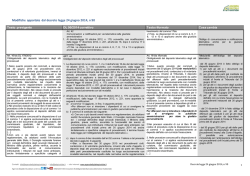 Modifiche apportate dal decreto legge 24 giugno 2014, n 90