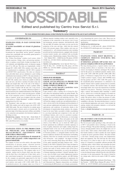 Summary - Centro Inox