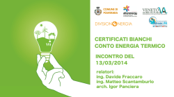 i certificati bianchi