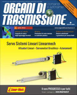 Servo Sistemi Lineari Linearmech
