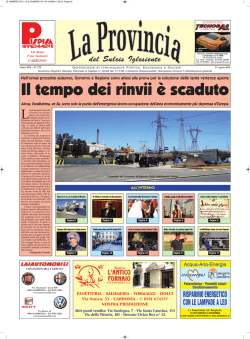 La Provincia del Sulcis Iglesiente n&deg; 273