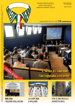 Colletti Verdi giugno/luglio 14 - Collegio Nazionale degli Agrotecnici