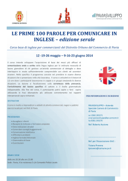 LE PRIME 100 PAROLE PER COMUNICARE IN