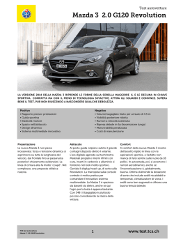 Mazda 3 2.0 G120 Revolution