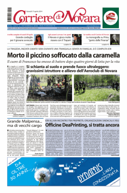 Morto il piccino soffocato dalla caramella