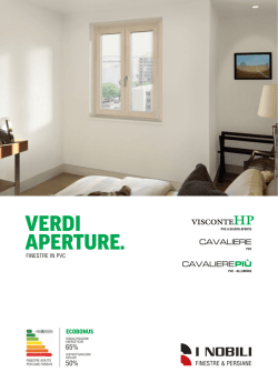 Catalogo Infissi PVC