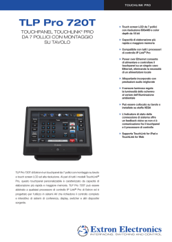 Extron - TLP Pro 720T