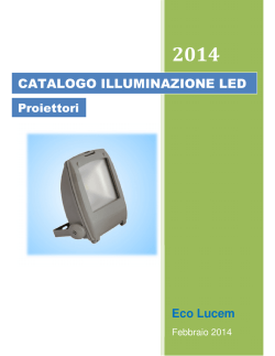 CATALOGO ILLUMINAZIONE LED