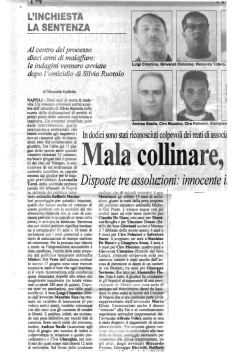 25.10.08 MALA VOMERO 2 CRONACHE