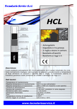 Cavo HCL - TecnoLario Service srl