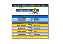 elenco Campioni Slalom 2014