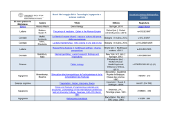 Nuovi libri maggio 2014: Tecnologia, ingegneria e scienze mediche