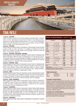 CINA FACILE - Utat, Passione per il Mondo