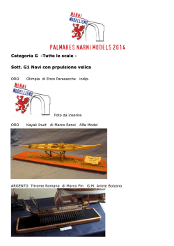 CAT. G: Navi - Narni sotterranea