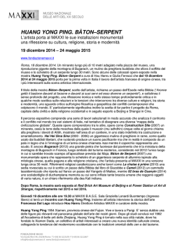 HUANG YONG PING. B TON&ndash;SERPENT