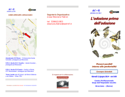 Scarica la brochure - Associazione Sviluppo e Relazione