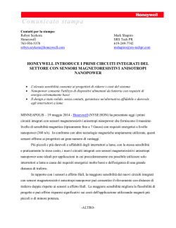 Magnetoresistive Sensor ICs, Nanopower Series