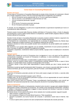 Scarica il Programma in Pdf