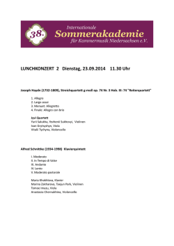 ein PDF aller Lunchkonzerte ist hier