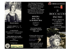Orario mostra - compagnia della chiocciola