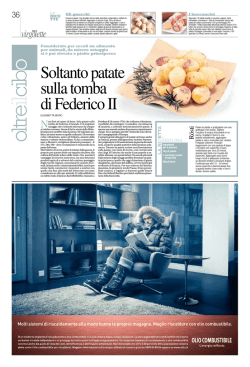 Soltanto patate sulla tomba di Federico II