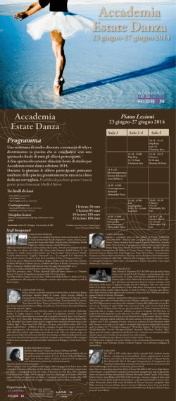 Accademia Estate Danza