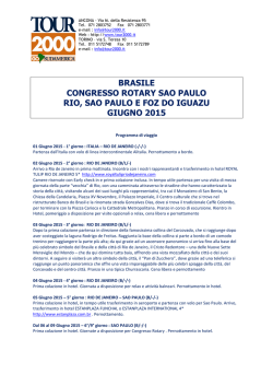 2-RIO SAO IGU - JUN2015 - Rotary Distretto 2110