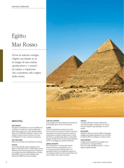 egitto e mar rosso