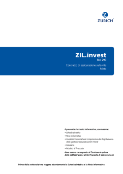 ZIL.invest - Fascicolo Informativo