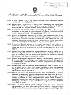 DM 375/2014 - Gilda degli Insegnanti di Sassari