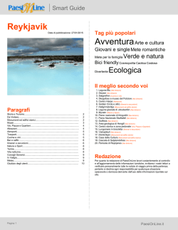 Reykjavik - PaesiOnLine