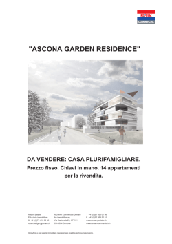 "ASCONA GARDEN RESIDENCE"