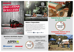 Untitled - Federazione Italiana Boscaioli