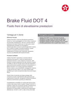 Brake Fluid DOT 4 - Texaco Lubrificanti