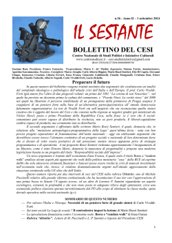 Clicca qui per scaricare il bollettino completo