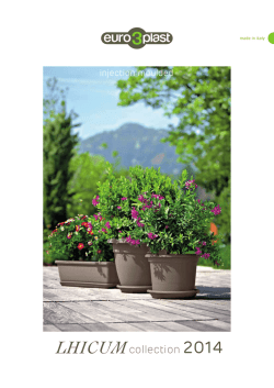 collection 2014 - Discomgrup. Garden complements