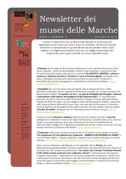 settembre - Ufficio Scolastico Regionale per le Marche