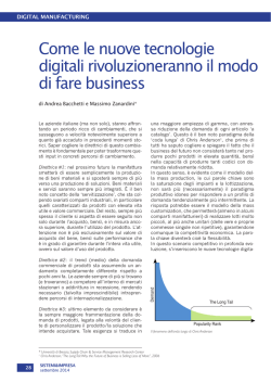 Come le nuove tecnologie digitali rivoluzioneranno