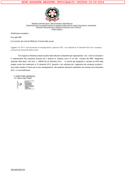 miur.aoodgpfb.registro ufficiale(u).0002564.24-03-2014