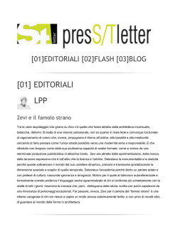 SCARICA LA PRESSTLETTER n. 13 – 2014