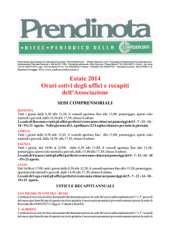 n. 6 del 16 maggio 2014 - Confesercenti Ravenna