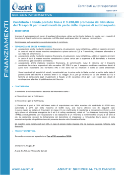 Scarica scheda informativa