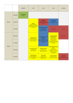 "Ecosistemi 3D" Convegno 14.00