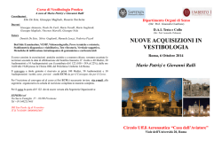 Corso di Vestibologia