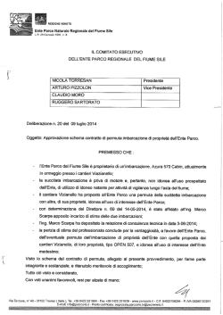 Approvazione schema contratto di permuta imbarcazione