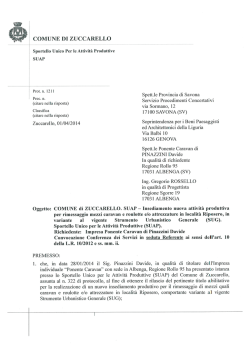 2014-04-01 Avviso SUAP - Comune di Zuccarello